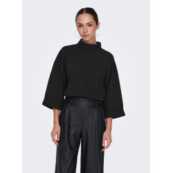 JACQUELINE de YONG JDYGEGGO HIGHNECK TOP BLACK