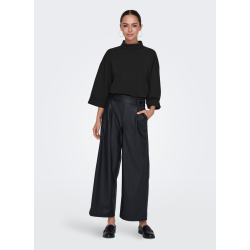 JACQUELINE de YONG JDYGEGGO HIGHNECK TOP BLACK