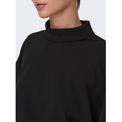 JACQUELINE de YONG JDYGEGGO HIGHNECK TOP BLACK