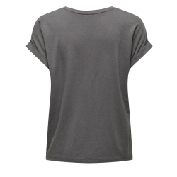 ONLY ONLMOSTER O-NECK TOP PLUM KITTEN