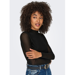 ONLY ONLERICA MESH TOP BLACK 