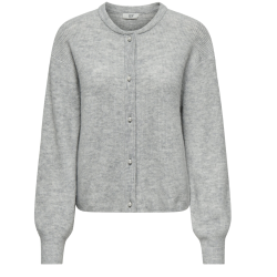 JACQUELINE de YONG JDYLUMI BUTTON CARDIGAN M.GREY 