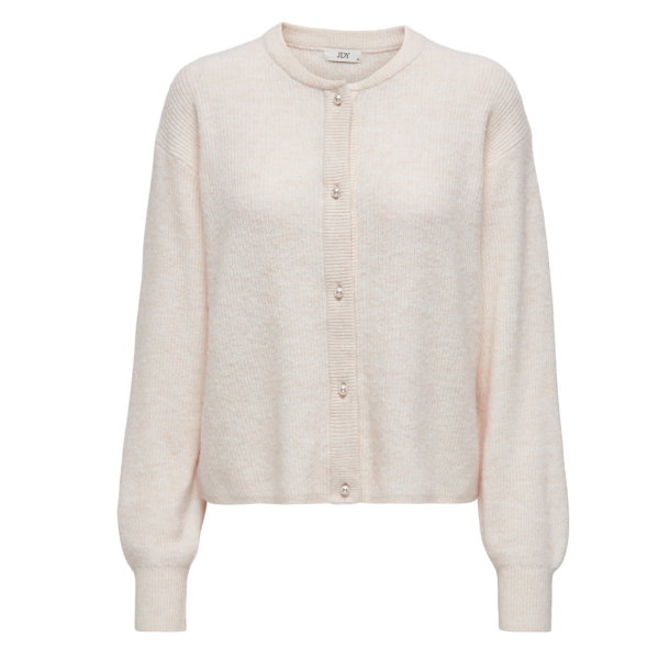 JACQUELINE de YONG JDYLUMI BUTTON CARDIGAN BIRCH 