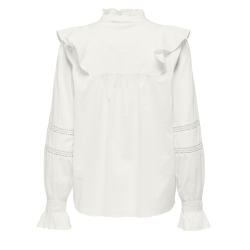 ONLY ONLJULIA BLOUSE WHITE 
