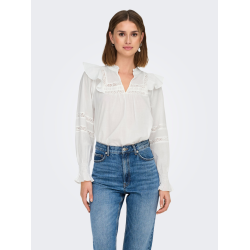 ONLY ONLJULIA BLOUSE WHITE 