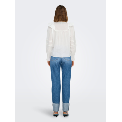 ONLY ONLJULIA BLOUSE WHITE 