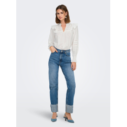 ONLY ONLJULIA BLOUSE WHITE 
