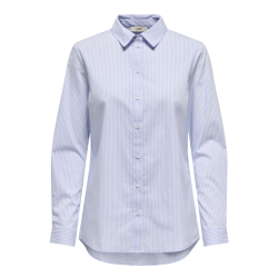 JACQUELINE de YONG JDYMIO SHIRT BLUE/WHITE