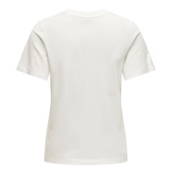 JACQUELINE de YONG JDYPISA T-SHIRT WHITE
