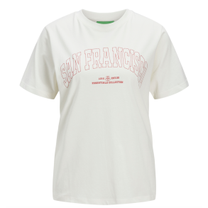 JJXX JXMERLE REG TEE VANILLA
