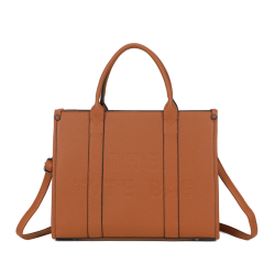 ELIN TOTE BAG LARGE COGNAC
