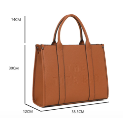 ELIN TOTE BAG LARGE COGNAC