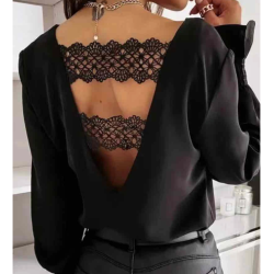 CONCEPT ESTE BLOUSE BLACK