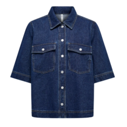 ONLY ONLBELLE SHIRT DNM D.BLUE