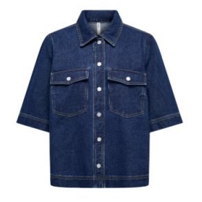 ONLY ONLBELLE SHIRT DNM D.BLUE