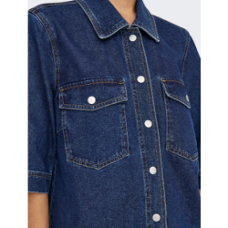 ONLY ONLBELLE SHIRT DNM D.BLUE