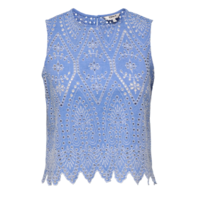 ONLY ONLTULUM TOP BLUE
