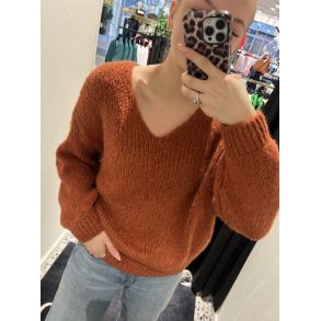 CONCEPT THEA KNIT RUST 