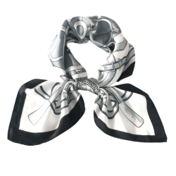 SOMMERSTEDT LIA SILKELOOK TRKLDE BLACK/WHITE