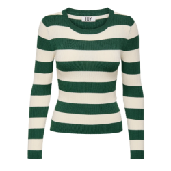 JACQUELINE de YONG JDYPLUM PULLOVER GREEN/EGGNOG