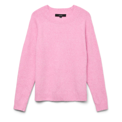 VERO MODA VMDOFFY O-NECK BLOUSE FUCHSIA