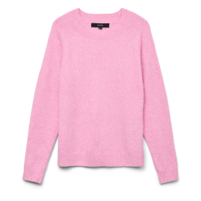 VERO MODA VMDOFFY O-NECK BLOUSE FUCHSIA