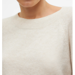 VERO MODA VMDOFFY O-NECK BLOUSE BIRCH