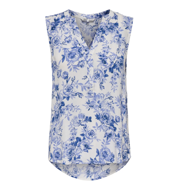 ONLY ONLJETTE TOP WHITE/MILLE