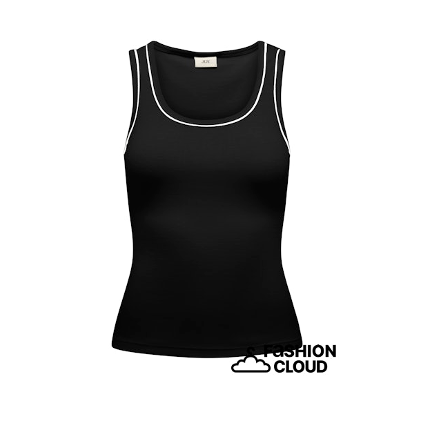 JACQUELINE de YONG JDYASTA CONTRAST TOP BLACK
