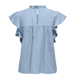ONLY ONLKATTI DOBBY TOP BLUE