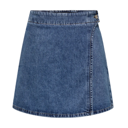 ONLY ONLTHEA WRAP SKIRT M.BLUE