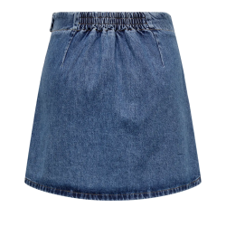 ONLY ONLTHEA WRAP SKIRT M.BLUE