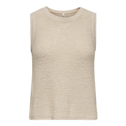 ONLY ONLSUNNY KNIT TANK TOP STONE