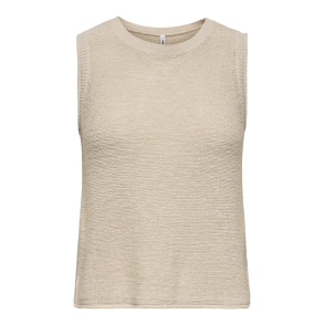ONLY ONLSUNNY KNIT TANK TOP STONE