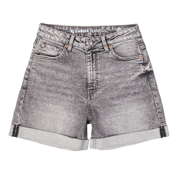 GARCIA ISABELLA SHORTS MOM FIT GREY