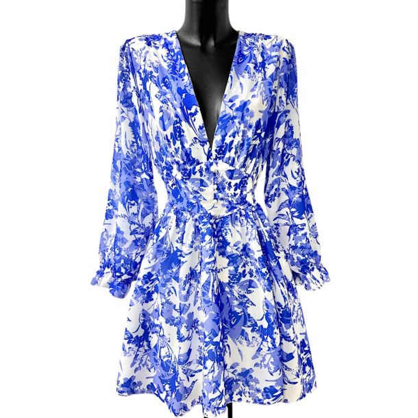 SOFIE MINI DRESS, ROYAL BLUE