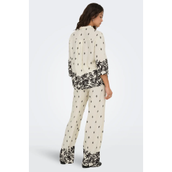 JACQUELINE de YONG JDYMAGGIE WIDE PANT SANDSHELL