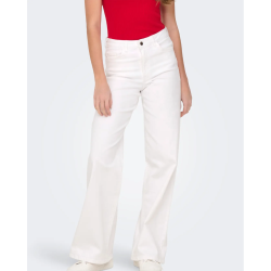 JACQUELINE de YONG JDYFELINA-FINA WIDE DNM WHITE