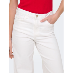 JACQUELINE de YONG JDYFELINA-FINA WIDE DNM WHITE