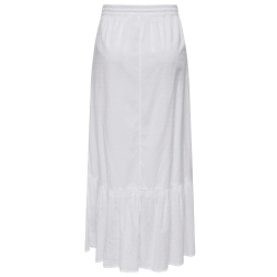 ONLY ONLMILEY ANKEL SKIRT WHITE