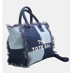 TOTE BAG, DENIM STYLE