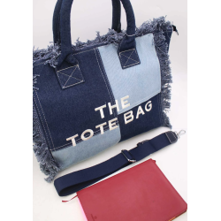 TOTE BAG, DENIM STYLE