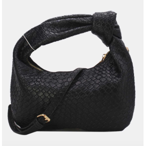 SINA KNOT BAG BLACK