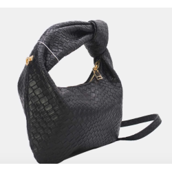 SINA KNOT BAG BLACK