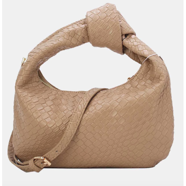 SINA KNOT BAG LIGHT CAMEL