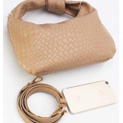 SINA KNOT BAG LIGHT CAMEL
