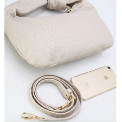SINA KNOT BAG BEIGE