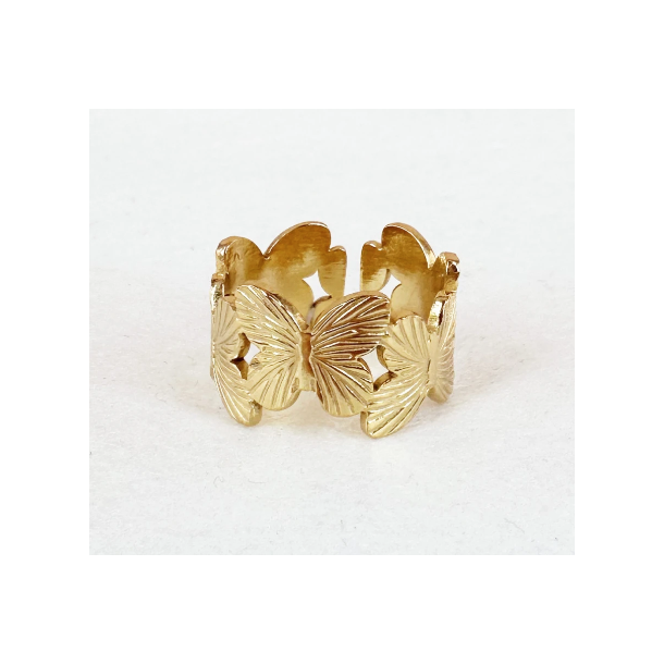 TRS BEAU BUTTERFLY RING