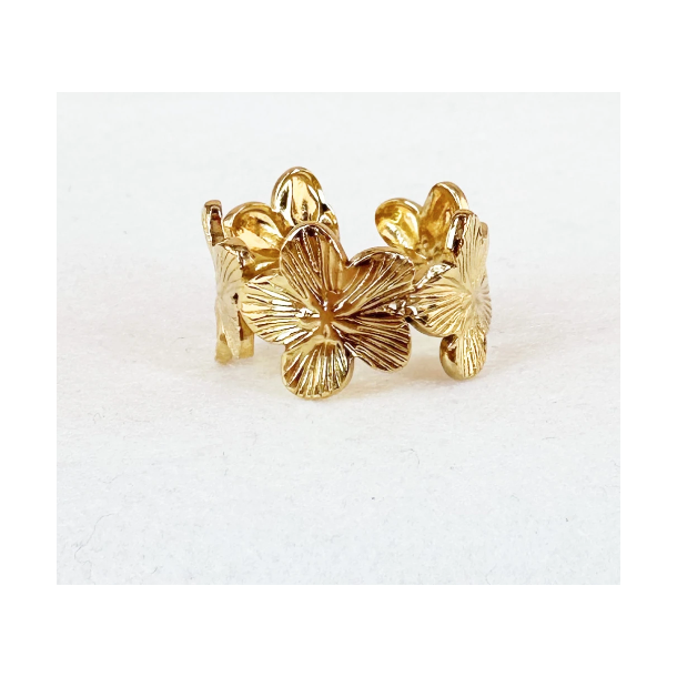 TRS BEAU FLOWER RING