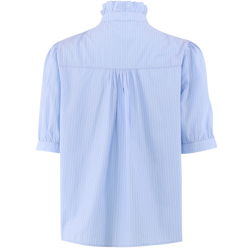 CONTINUE ARIANNA BLOUSE BLUE STRIP 